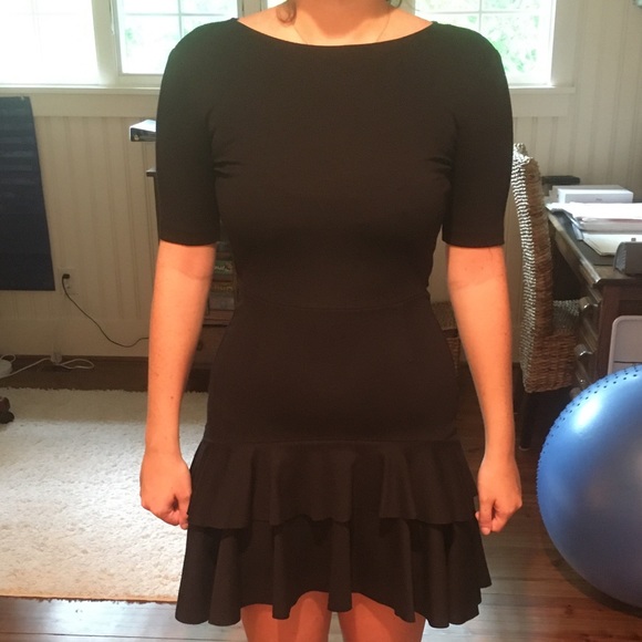 love...ady Dresses & Skirts - Love Ady black ruffled dress